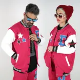 ست سویشرت زنانه ست سویشرت مردانه مدل دی رنگ سرخابی (ارسال رایگان)