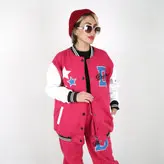 ست سویشرت زنانه ست سویشرت مردانه مدل دی رنگ سرخابی (ارسال رایگان)