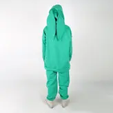 ست هودی و شلوار مدل خرگوشی رنگ فیروزه ای (ارسال رایگان)