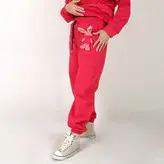 ست هودی و شلوار مدل خرگوشی رنگ سرخابی (ارسال رایگان)