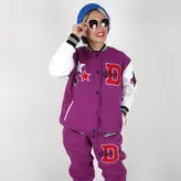 ست سویشرت زنانه ست سویشرت مردانه مدل دی رنگ بنفش (ارسال رایگان)