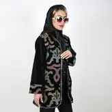 مانتو کتی مخمل مدل پریا طرح 5 (ارسال رایگان)