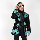 مانتو کتی مخمل مدل پریا طرح 3 (ارسال رایگان)