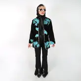 مانتو کتی مخمل مدل پریا طرح 3 (ارسال رایگان)