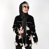 مانتو کتی مخمل مدل پریا طرح 2 (ارسال رایگان)