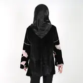 مانتو کتی مخمل مدل پریا طرح 2 (ارسال رایگان)