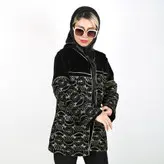 مانتو کتی مخمل مدل پریا طرح 7 (ارسال رایگان)