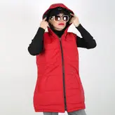 پافر زنانه پافر دخترانه مدل سیلیکونی ساده رنگ قرمزمات (ارسال رایگان)