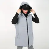 پافر زنانه پافر دخترانه مدل سیلیکونی ساده رنگ طوسی (ارسال رایگان)