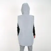 پافر زنانه پافر دخترانه مدل سیلیکونی ساده رنگ طوسی (ارسال رایگان)