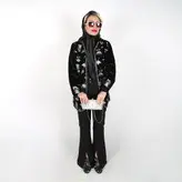 مانتو کتی مخمل مدل پریا طرح 12 (ارسال رایگان)