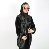 مانتو کتی مخمل مدل پریا طرح 11 (ارسال رایگان)