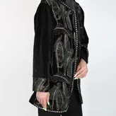 مانتو کتی مخمل مدل پریا طرح 11 (ارسال رایگان) کپی