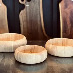 کاسه سالاد چوبی