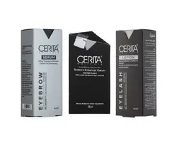 پک 3عددی تقویت مژه و ابرو سریتا مدل Eye brow and Vitalize شامل(کرم ابرو,محلول تقویت کننده مژه,سرم احیای کننده ابرو)