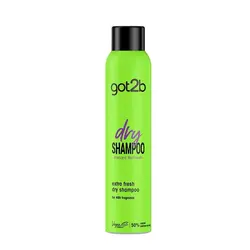 اسپری شامپو خشک شوآرزکوف مدل got2b extra fresh حجم 200 میلی لیتر