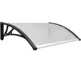 بارانگیر و سایبان در و پنجره پلی کربنات مدل باران 150/100