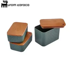 ظرف نگهدارنده 3 عددی کاراجا مدل Massimo سبز - اروم‌کاراجا