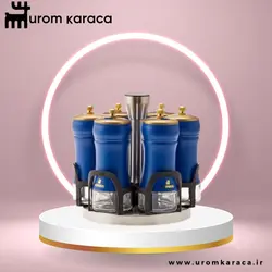 جا ادویه 7 پارچه کاراجا مدل Blue Berry آبی - اروم‌کاراجا
