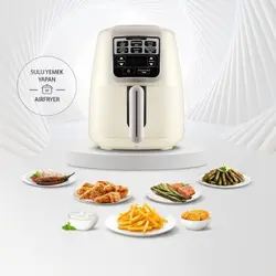 هواپز و سرخ کن سخنگو کاراجا مدل Air Pro Cook xl 2 in 1 بژ - اروم‌کاراجا