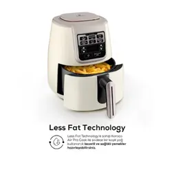 هواپز و سرخ کن سخنگو کاراجا مدل Air Pro Cook xl 2 in 1 بژ - اروم‌کاراجا