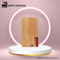 تخته گوشت و چاقو کاراجا مدل Gaia - اروم‌کاراجا
