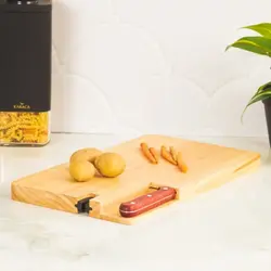 تخته گوشت و چاقو کاراجا مدل Gaia - اروم‌کاراجا