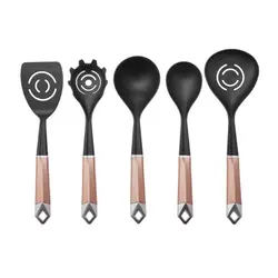 سرویس 6 پارچه کفگیر و ملاقه کاراجا مدل Hardy صورتی - اروم‌کاراجا