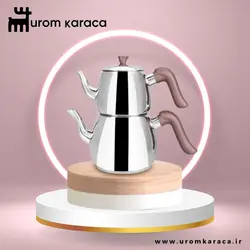 کتری قوری امسان مدل Hobi صورتی تیره - اروم‌کاراجا