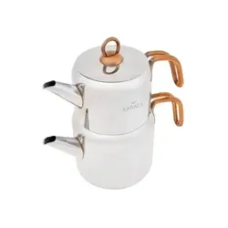 کتری قوری استیل کاراجا مدل Mira - اروم‌کاراجا