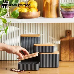 ست 4 ظروف نگهداری آنتراسیت Karaca Massimo - اروم‌کاراجا