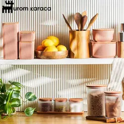 ست 4 ظروف نگهداری آنتراسیت Karaca Massimo - اروم‌کاراجا