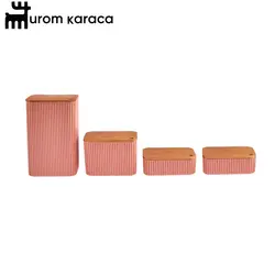 ست 4 ظروف نگهداری پودر Karaca Massimo - اروم‌کاراجا