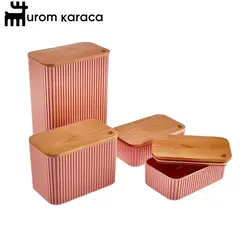 ست 4 ظروف نگهداری پودر Karaca Massimo - اروم‌کاراجا