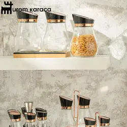 Emsan Alpha Rosegold ست کوزه متوسط ​​3 تکه - اروم‌کاراجا