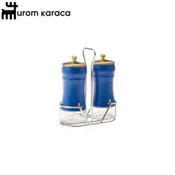 نمک پاش و نمکدان لیوان بلو بری Karaca - اروم‌کاراجا