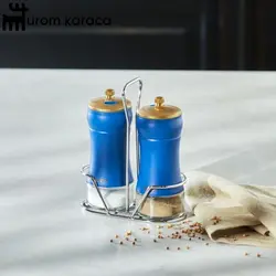 نمک پاش و نمکدان لیوان بلو بری Karaca - اروم‌کاراجا