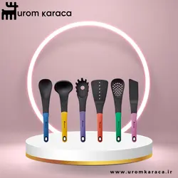 سرویس 6 پارچه کفگیر و ملاقه کاراجا مدل Rainbow - اروم‌کاراجا