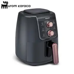 هوا پز و سرخ کن هومند مدل Airfryday 2508H مشکی / رزگلد - اروم‌کاراجا