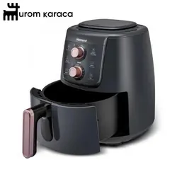 هوا پز و سرخ کن هومند مدل Airfryday 2508H مشکی / رزگلد - اروم‌کاراجا