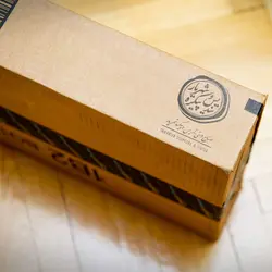 میز تلفن تندیس و پیکره شهریار مدل خط میخی کد FG970