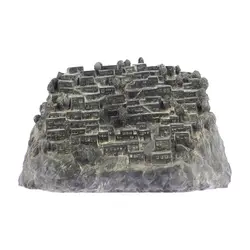 مجسمه تندیس و پیکره شهریار مدل ماکت ماسوله کد MO3120