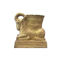 مجموعه ظروف هفت سین 7 پارچه تندیس و پیکره شهریار طرح ریتون گاو شاخدار کد HS190