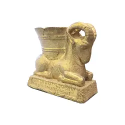 مجموعه ظروف هفت سین 7 پارچه تندیس و پیکره شهریار طرح ریتون گاو شاخدار کد HS190