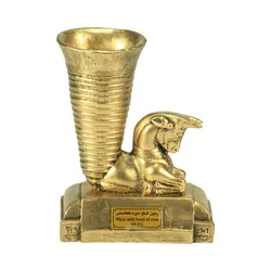مجموعه ظروف هفت سین 7 پارچه تندیس و پیکره شهریار طرح ریتون گاو کد HS150