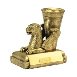 مجموعه ظروف هفت سین 7 پارچه تندیس و پیکره شهریار طرح ریتون شیر کد HS140