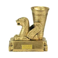 مجموعه ظروف هفت سین 7 پارچه تندیس و پیکره شهریار طرح ریتون شیر کد HS140