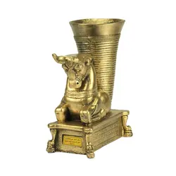 مجموعه ظروف هفت سین 7 پارچه تندیس و پیکره شهریار طرح ریتون گاو کد HS110