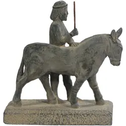 مجسمه تندیس و پیکره شهریار مدل هدیه آور هندی حجمی کد MO2400