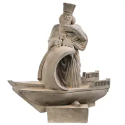 تندیس داریوش بر کشتی